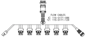 12'  FINAL  CABLE; 450/460 WEATHERPK