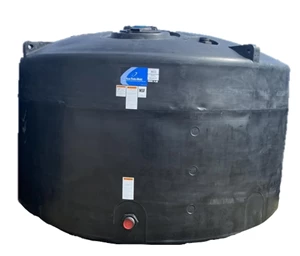 *VERT TANK; 7,000 GAL, 16" LID, BLACK