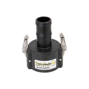 CAM LOCK; 2" FEMALE X 1 1/2" HOSE BARB