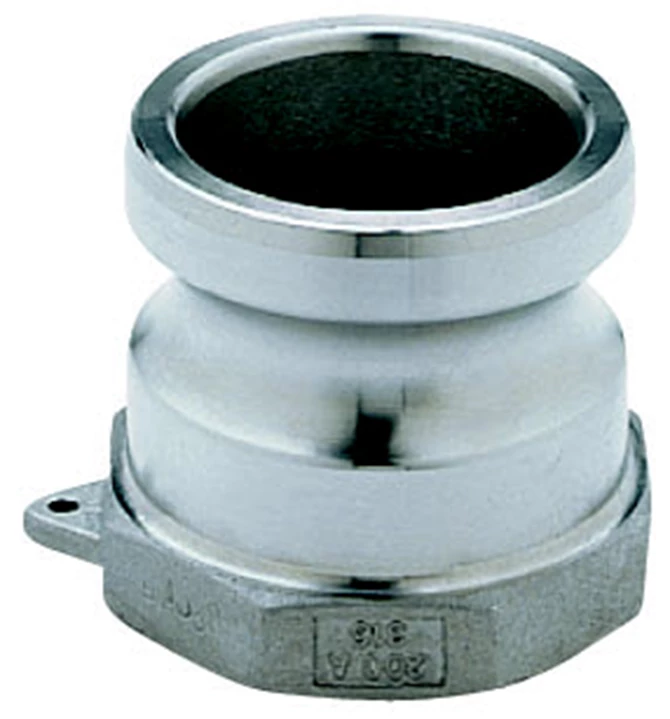 102 200ASS CAM LOCK; MALE X 2" FPT, 316 SS