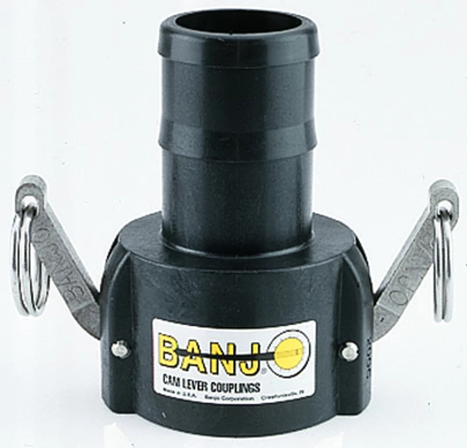 BANJO CORPORATION 102 100C CAM LOCK; FEMALE X 1" HOSE BARB