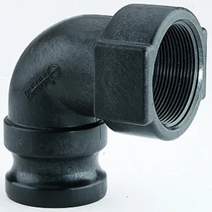 CAM LOCK; MALE X 1 1/2" FPT, 90 DEG
