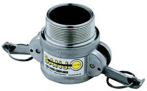 CAM LOCK; FEMALE X 1" MPT, 316 SS