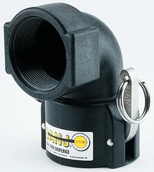 CAM LOCK; FEMALE X 1 1/2" FPT, 90 DEG