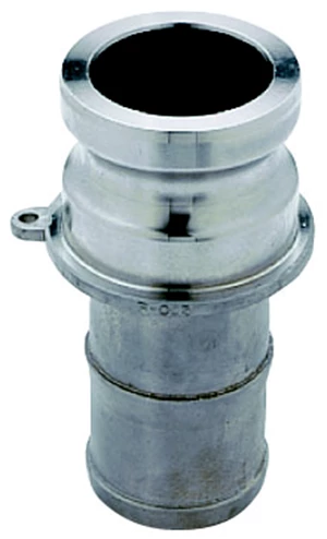 CAM LOCK; MALE X 2" HOSE BARB, 316 SS