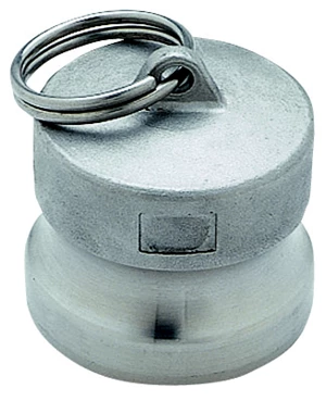CAM LOCK; 2" MALE PLUG, ALUM.