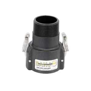 CAM LOCK; FEMALE X 2" MPT, LONG THREADS