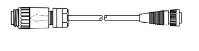 084 215101 JD 7PIN TO DJ SPEED CABLE