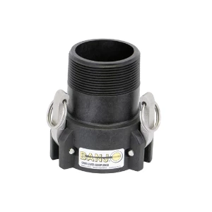 CAM LOCK; FEMALE X 3" MPT, LONG THREADS