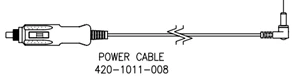CABLE; 12 VOLT POWER-CRUIZER