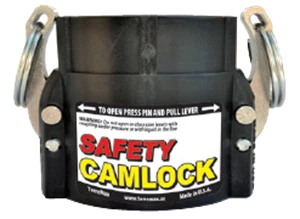 SAFETY CL; 3" FEMALE CL X 3" F.P.T