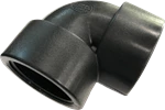 BANJO CORPORATION 102 EL15090 POLY PIPE ELBOW, 1 1/2"