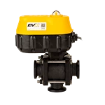BANJO CORPORATION 102 MEVX100BL *EVX VALVE; 1" FLG, BOTTOM LOAD