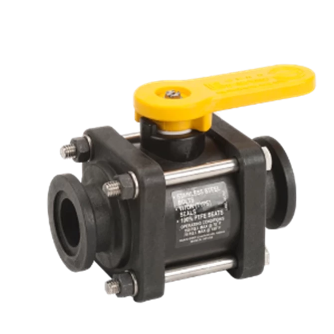 BANJO CORPORATION 102 MV100CF FLANGED VALVE; 1" FULLPORT