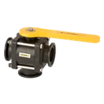 BANJO CORPORATION 102 MV220BL FLANG VALVE,3-WAY BOTTOM LOAD