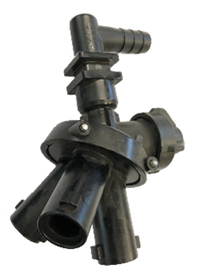 SPRAYING SYSTEMS CO. 097 QJL075T 3/4" TRIPLE BODY ELL