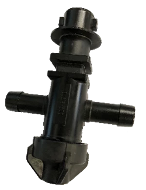 QJ NOZZLE TEE/DIAPH;3/4" HIGH PRESS