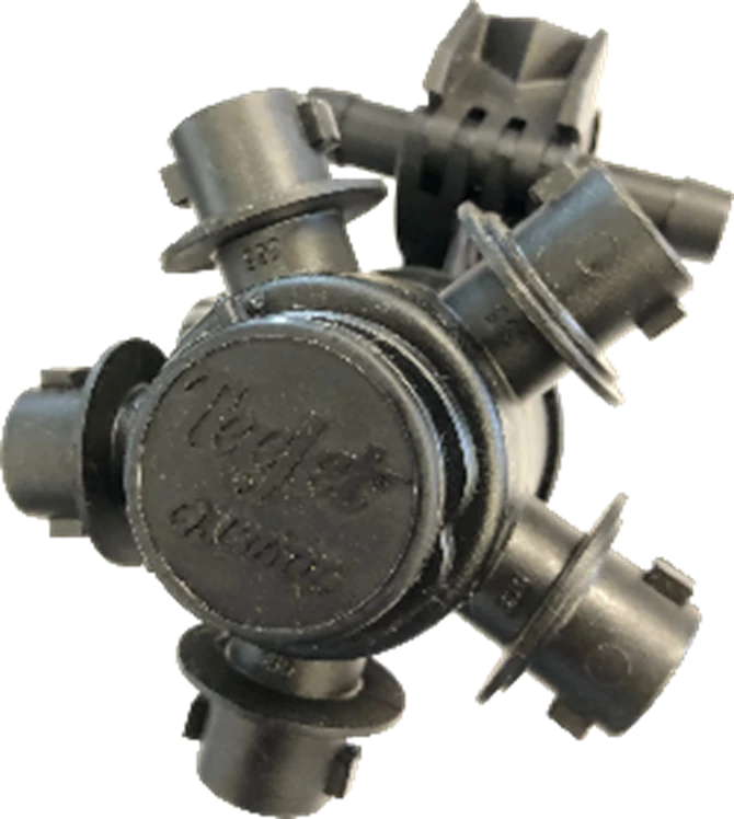 SPRAYING SYSTEMS CO. 097 QJT365C 5-WAY BODY, 1" TEE