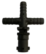 SPRAYING SYSTEMS CO. 097 QJX038 QUICK BODY CROSS; 3/8"