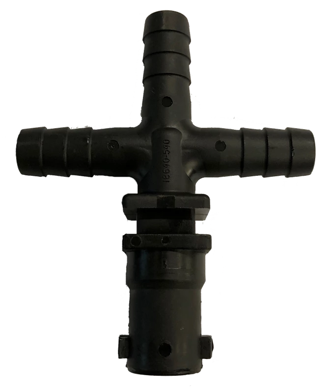 SPRAYING SYSTEMS CO. 097 QJX038 QUICK BODY CROSS; 3/8"