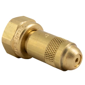 #18 ADJUSTABLE SPRAY NOZZLE; BRASS