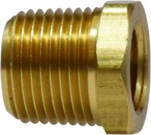 1/4" MPT X 1/8" FPT RED BUSH, BRASS