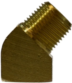 1/8" FPT X 1/8" MPT 45 STEET ELL,BR