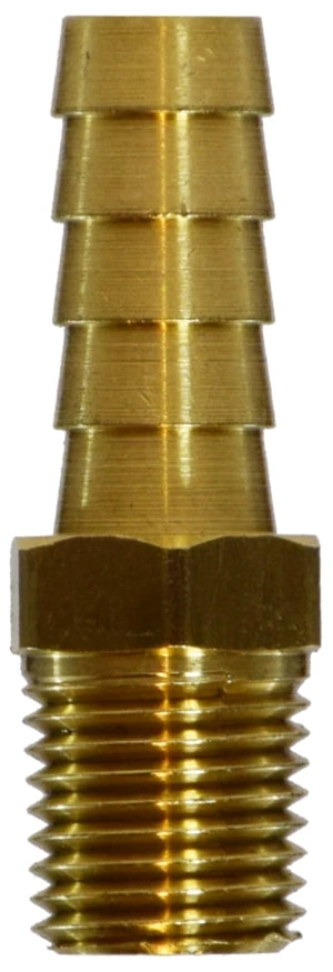 1/8" MPT X 1/8" HB, BRASS