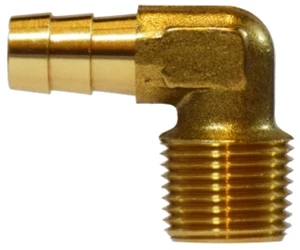 1/8" MPT X 3/16" HB ELBOW, BRASS