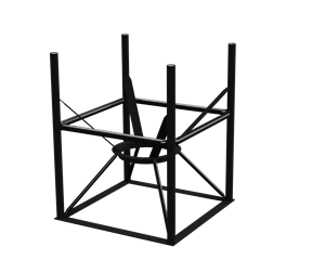 *STAND; 36", 45 DEG, 150 GAL