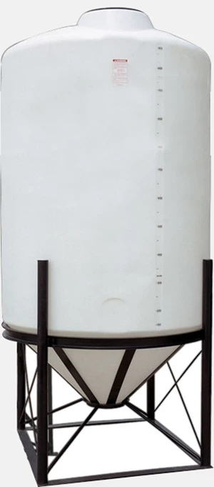*CONE TANK; 1490 GAL 64" 45 DEG, 20% HVY
