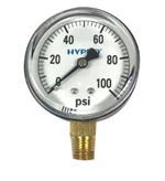 017 G104F PRESSURE GAUGE, 100# 4IN LIQUID FILLED
