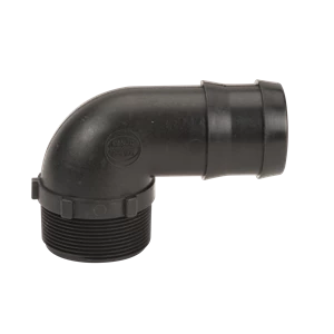 2" MPT X 2" BARB ELBOW