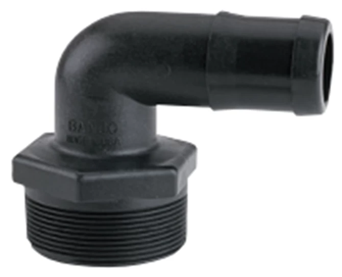 BANJO CORPORATION 102 HB10090 1" MPT X 1" BARB ELBOW