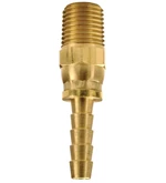168 HBSW025038 1/4"MPT X 3/8" BARB SWIVEL; BRASS