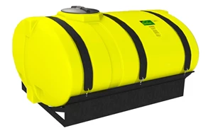 *500 GAL ELLIP TANK, YELLOW
