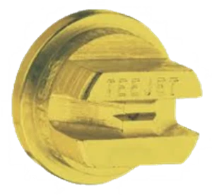 FLAT SPRAY TIP, BRASS-#5