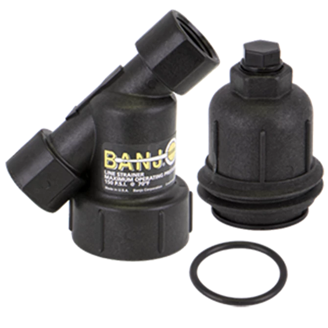 BANJO CORPORATION 102 LS075B/C1 3/4" STRAINER BODY/CAP/GASKET