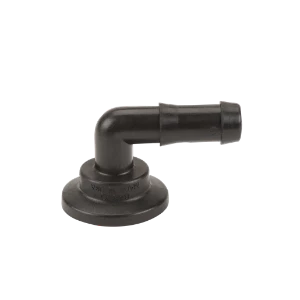 FLANGE; 1" X .75" BARB, 90 DEG