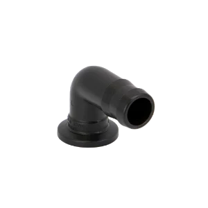FLANGE; 1" X 1.25" BARB, 90 ELBOW