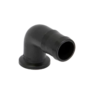 FLANGE; 1" X 1.50" BARB, 90 ELBOW