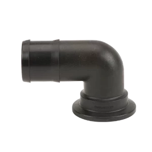 2" FLANGE X 2" BARB 90 DEGREE
