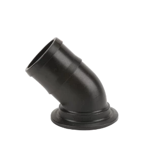3" FLANGE X 3" BARB 45 DEGREE