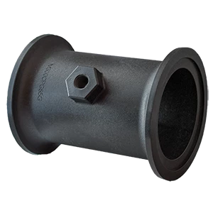 FLANGED CPLG; 3" X 5.5" W/GUAGE PORT