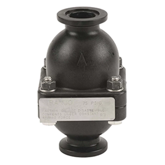 BANJO CORPORATION 102 MPRV100-050 PRESSURE RELIEF VALVE; 50 PSI
