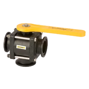 FLANG VALVE,3-WAY BOTTOM LOAD
