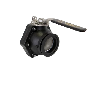 3"FLNGXMCAM STUBBY SS BALL&HANDLE