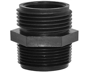 MGHT X MPT NIPPLE;3/4" X 1/2"