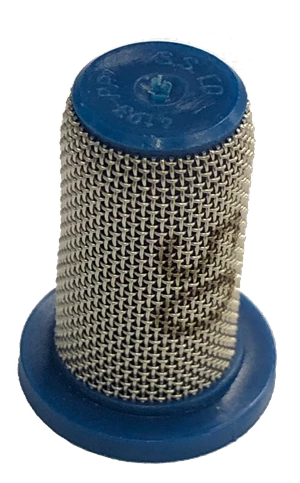 NOZZLE STRAINER,100M POLY PROP.(GREEN)