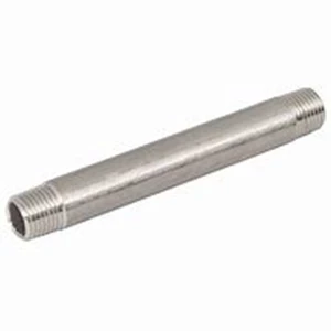 1/4" MPT NIPPLE; SS, 12" LONG